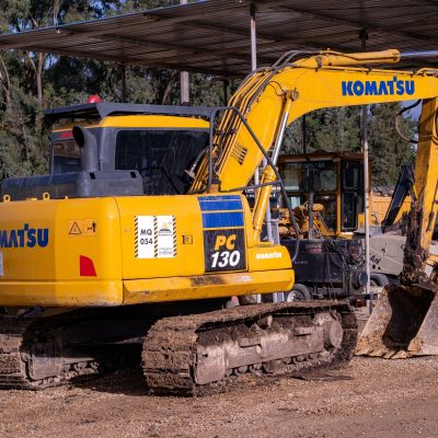 excavadorta de triturados